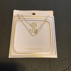 BEAUTIFUL.  STIA JEWELRY NECKLACE 925  Sterling silver